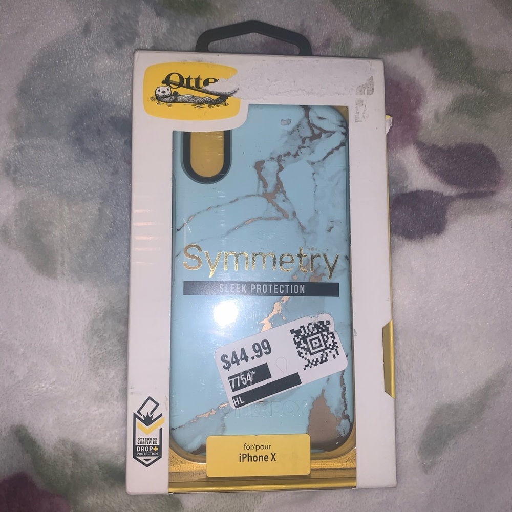 Blue otterbox iPhone X/XS case
